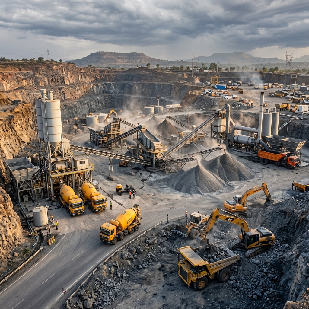 Self-Owned Heavy Infrastructure Plants & Crusher Units