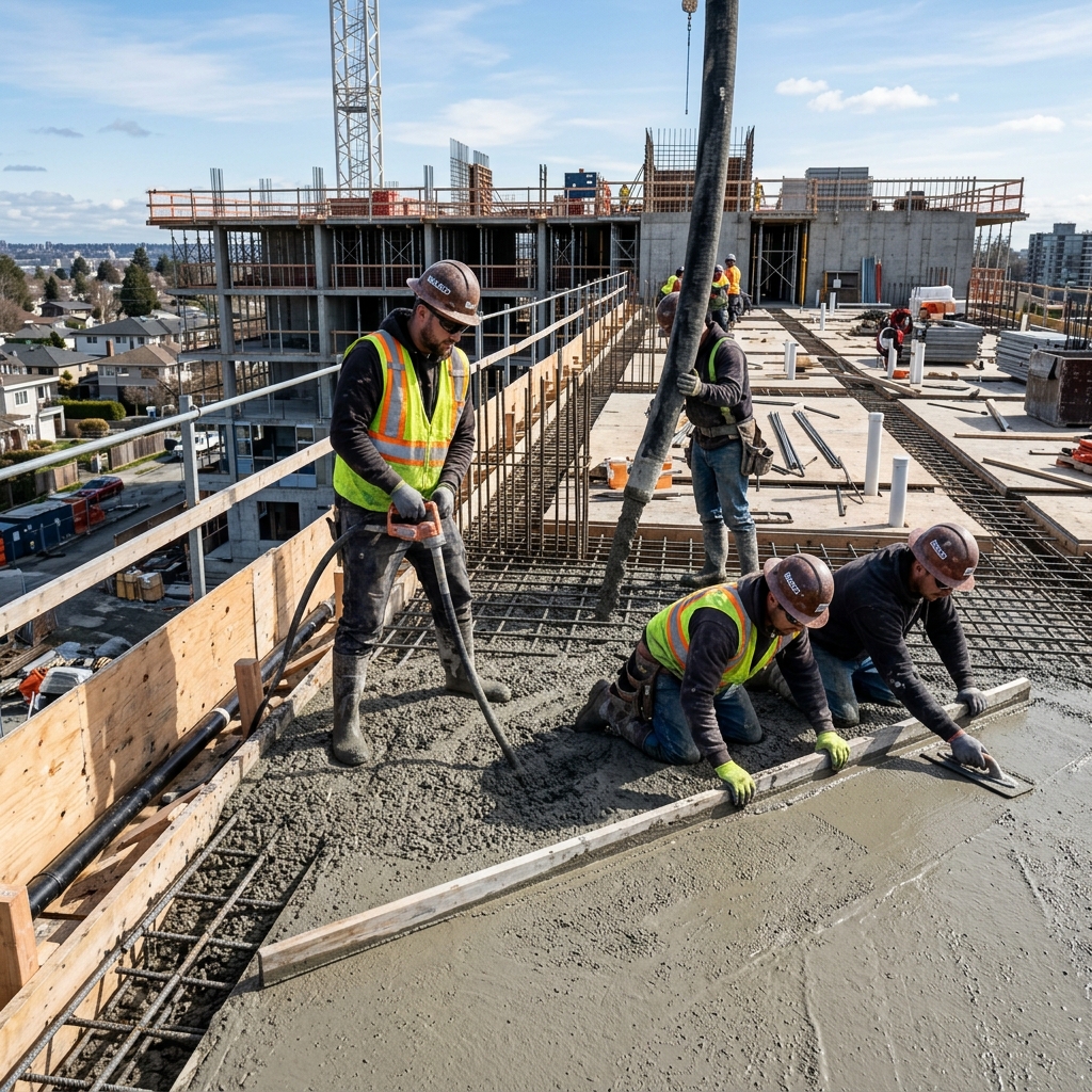 Slab Concrete for IHB
